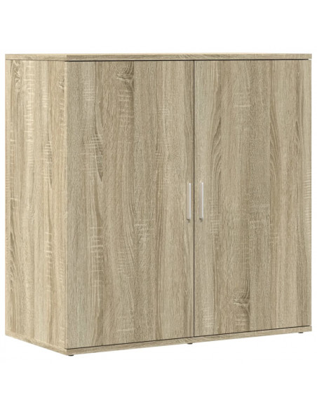 Credenze 2 pz Rovere Sonoma 79x38x80 cm in Legno Multistrato
