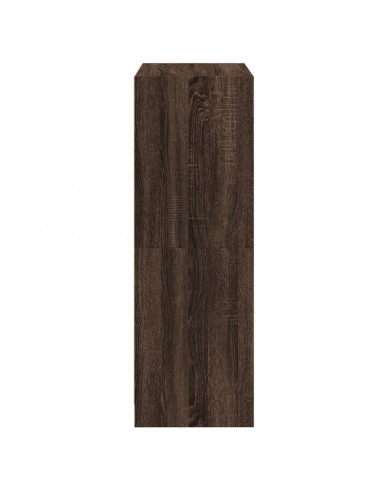 Credenza con Ante Rovere Marrone 68x37x109 cm Legno Multistrato