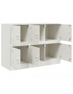 Credenza Rosa 99x39x73 cm in Acciaio 2