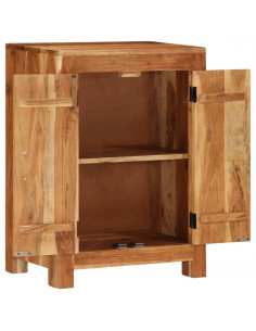 Credenza 55x35x75 cm in Legno Massello di Acacia 2