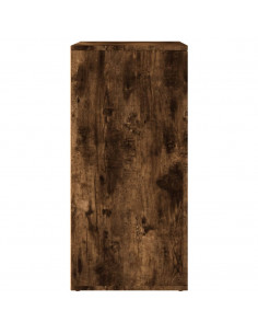 Credenza Rovere Fumo 79x38x80 cm in Legno Multistrato 2