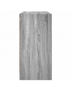 Credenza Grigio Sonoma 102x37x75,5 cm in Legno Multistrato 2