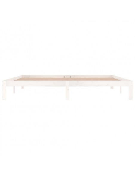 Giroletto Bianco in Legno Massello di Pino 200x200 cm