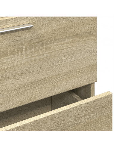 Mobile Sottolavabo Rovere Sonoma 59x37x59 cm in Truciolare