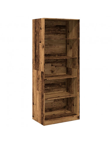 Armadio Legno Antico 80x50x200 cm in Legno Multistrato