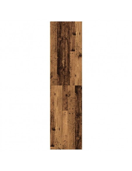 Armadio Legno Antico 80x50x200 cm in Legno Multistrato