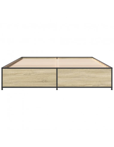 Giroletto Rovere Sonoma 140x200 cm in Legno Multistrato Metallo