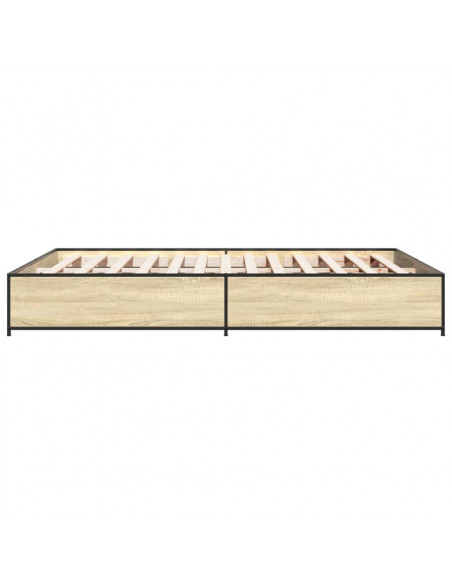 Giroletto Rovere Sonoma 140x200 cm in Legno Multistrato Metallo