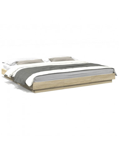 Giroletto Rovere Sonoma 180x200 cm in Legno Multistrato