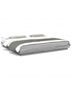 Giroletto Grigio Sonoma 200x200 cm in Legno Multistrato 2