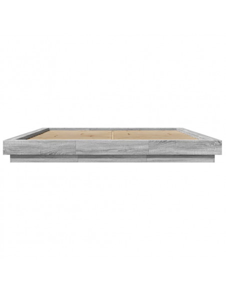 Giroletto Grigio Sonoma 200x200 cm in Legno Multistrato