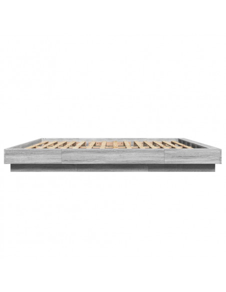 Giroletto Grigio Sonoma 200x200 cm in Legno Multistrato