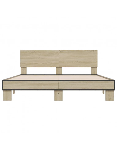 Giroletto Rovere Sonoma 150x200 cm in Legno Multistrato Metallo