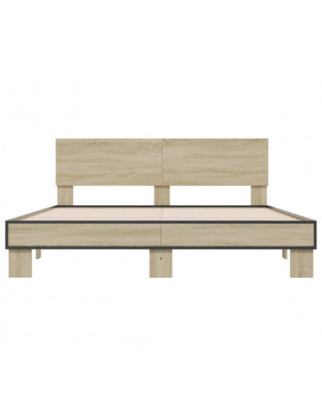 Giroletto Rovere Sonoma 150x200 cm in Legno Multistrato Metallo