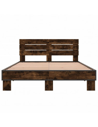 Giroletto Rovere Fumo 140x190 cm in Legno Multistrato Metallo