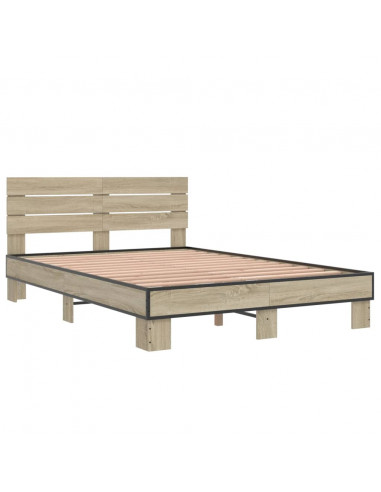 Giroletto Rovere Sonoma 140x200 cm in Legno Multistrato Metallo