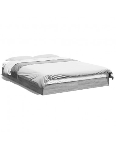 Giroletto Grigio Sonoma 140x200 cm in Legno Multistrato