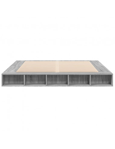 Giroletto Grigio Sonoma 180x200 cm in Legno Multistrato