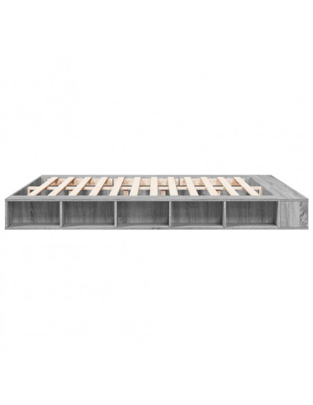Giroletto Grigio Sonoma 180x200 cm in Legno Multistrato