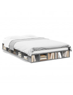 Giroletto Grigio Sonoma 135x190 cm in Legno Multistrato 2