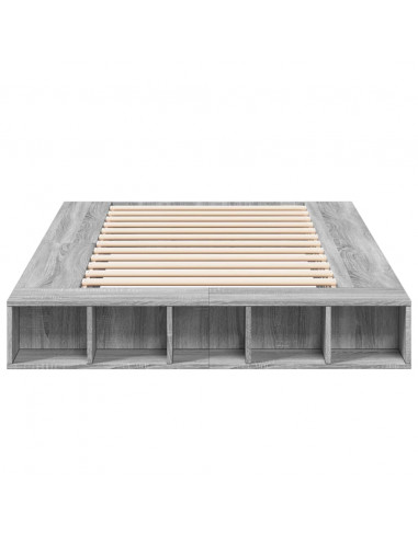 Giroletto Grigio Sonoma 135x190 cm in Legno Multistrato