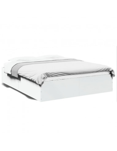 Giroletto Bianco 160x200 cm in Legno Multistrato