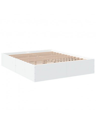 Giroletto Bianco 160x200 cm in Legno Multistrato