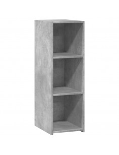 Credenza Grigio Cemento 30x41x93 cm in Legno Multistrato 2