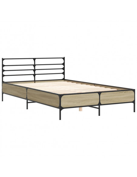 Giroletto Rovere Sonoma 140x190 cm in Legno Multistrato Metallo
