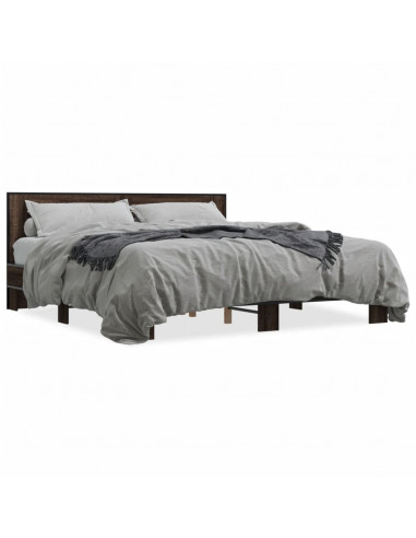 Giroletto Rovere Marrone 200x200cm in Legno Multistrato Metallo