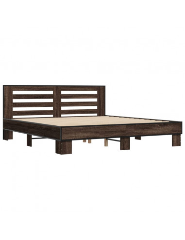 Giroletto Rovere Marrone 200x200cm in Legno Multistrato Metallo