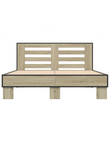 Giroletto Rovere Sonoma 120x200 cm in Legno Multistrato Metallo