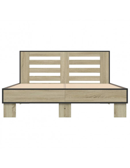 Giroletto Rovere Sonoma 120x200 cm in Legno Multistrato Metallo