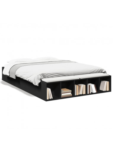 Giroletto Nero 120x190 cm in Legno Multistrato