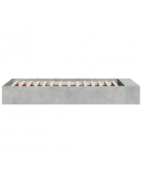 Giroletto Grigio Cemento 90x190 cm in Legno Multistrato