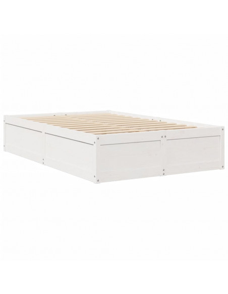 Giroletto Bianco 135x190 cm Legno Massello di Pino