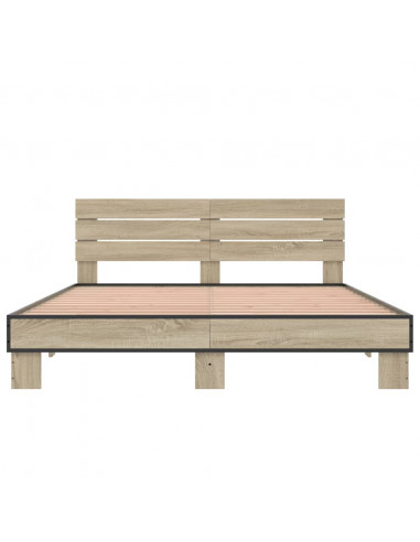 Giroletto Rovere Sonoma 150x200 cm in Legno Multistrato Metallo