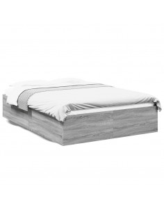 Giroletto Grigio Sonoma 135x190 cm in Legno Multistrato 2