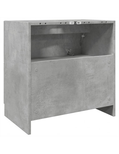 Mobile Lavabo Grigio Cemento 59x37x59 cm in Truciolare