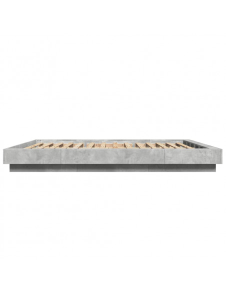 Giroletto Grigio Cemento 160x200 cm in Legno Multistrato