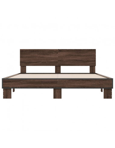 Giroletto Rovere Marrone 150x200cm in Legno Multistrato Metallo