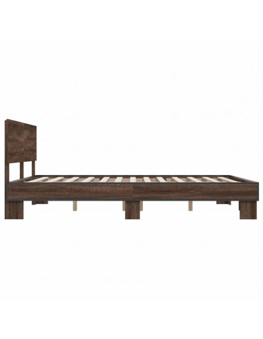 Giroletto Rovere Marrone 150x200cm in Legno Multistrato Metallo