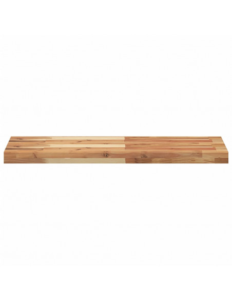 Mensole da Parete 4 pz 100x30x4 cm Legno Acacia Rifinito a Olio