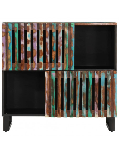 Credenza 80x34x75 cm in Legno Massello di Acacia
