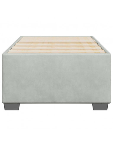 Giroletto Grigio Chiaro 100x200 cm in Velluto