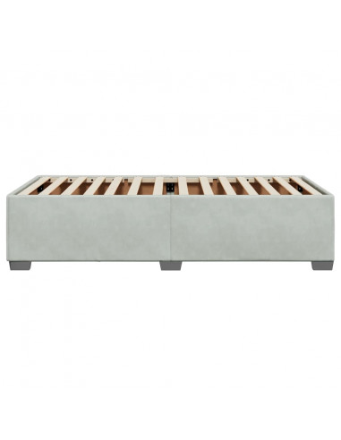 Giroletto Grigio Chiaro 100x200 cm in Velluto