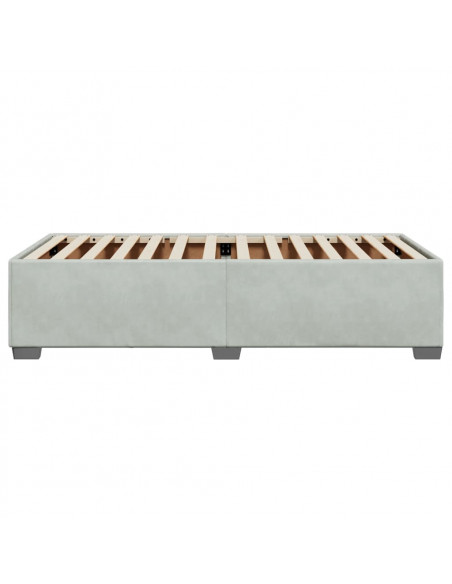 Giroletto Grigio Chiaro 100x200 cm in Velluto