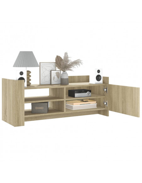 Mobile per TV Rovere Sonoma 100x35x40 cm Legno Multistrato