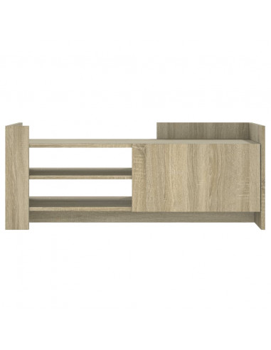 Mobile per TV Rovere Sonoma 100x35x40 cm Legno Multistrato