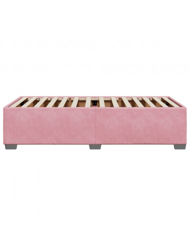 Giroletto Rosa 90x200 cm in Velluto